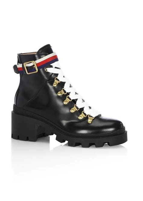 gucci magnum leather moto boots bijenkorf